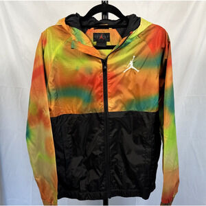 Nike Air Jordan Colorbock Windbreaker, Youth Size Large, Pre-owned, Excellent